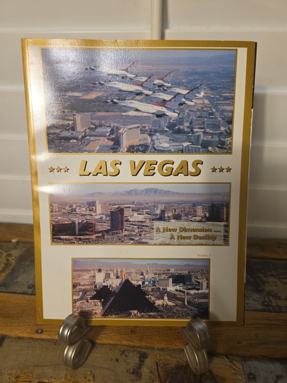 A NEW DIMENSION~NEW DESTINY BOOK LAS VEGAS HISTORY 66 PAGES VOLUME #5 1997 !